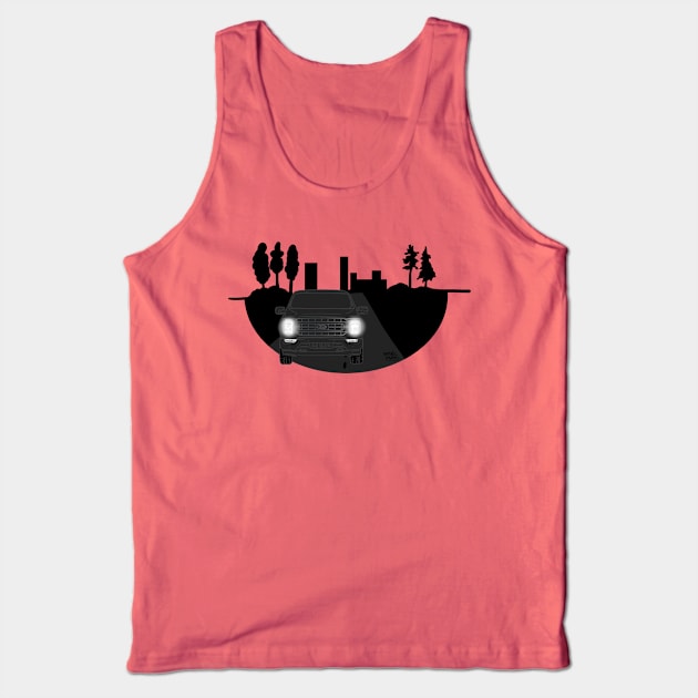 Ford F150 in the dark Tank Top by Aurealis